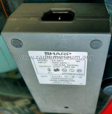 AC Adaptor EA-681V; Sharp; Osaka (ID = 2749758) Power-S