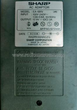 AC Adaptor EA-681V; Sharp; Osaka (ID = 2749759) Power-S