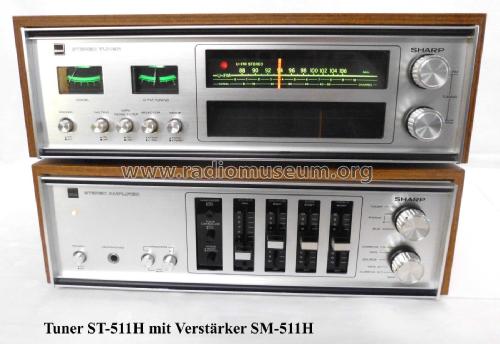AM/FM Tuner ST-511H; Sharp; Osaka (ID = 2050334) Radio