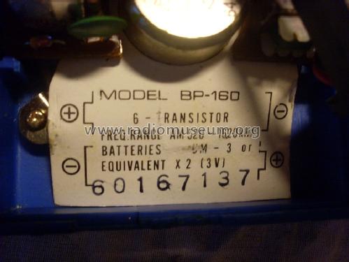 AM Solid State BP-160; Sharp; Osaka (ID = 1227273) Radio