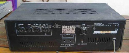 Integrated Stereo Amplifier SM-1144H; Sharp; Osaka (ID = 1224452) Ampl/Mixer