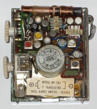 7 Transistor Micro Radio BP-103; Sharp; Osaka (ID = 1768454) Radio