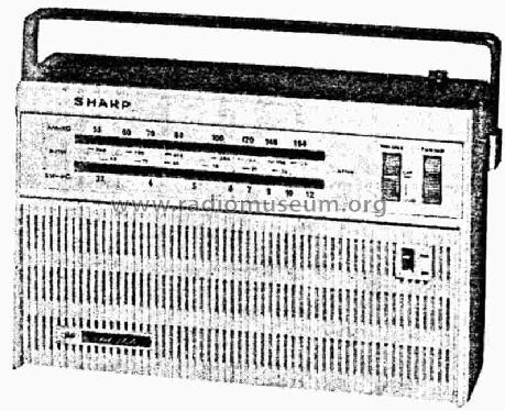 BX-158; Sharp; Osaka (ID = 638437) Radio