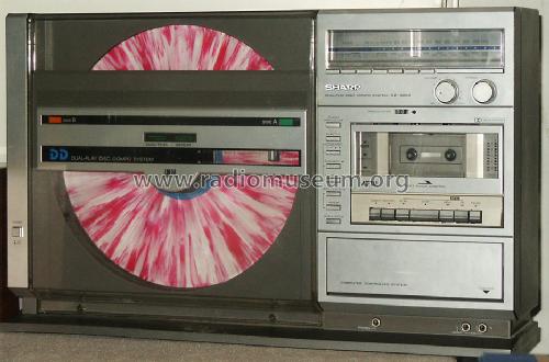 Dual Play Disc Combo System VZ-3000 ; Sharp; Osaka (ID = 1059496) Radio