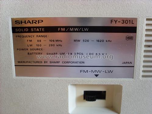 FY-301L; Sharp; Osaka (ID = 1590796) Radio