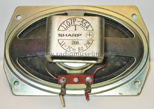 Lautsprecherchassis 1107P-55A; Sharp; Osaka (ID = 2022702) Altavoz-Au
