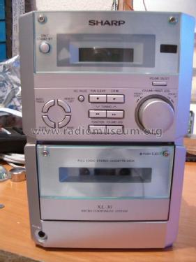 Micro Component System XL-30H; Sharp; Osaka (ID = 1778266) Radio
