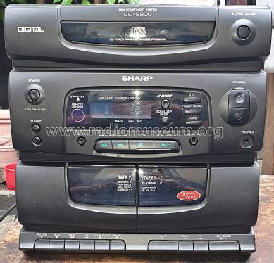 Mini Component System CD-S200H ; Sharp; Osaka (ID = 2561296) Radio