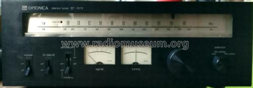 Optonica Stereo Tuner ST-1515HB; Sharp; Osaka (ID = 2248106) Radio