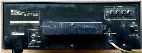 Optonica Stereo Tuner ST-1515HB; Sharp; Osaka (ID = 2248107) Radio