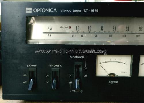 Optonica Stereo Tuner ST-1515HB; Sharp; Osaka (ID = 2248110) Radio