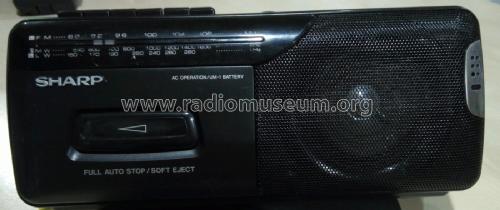 Radio Cassette Recorder QT-110E; Sharp; Osaka (ID = 2328078) Radio