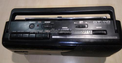 Radio Cassette Recorder QT-110E; Sharp; Osaka (ID = 2328079) Radio