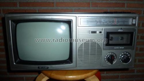 Radio Cassette TV 10P-28G; Sharp; Osaka (ID = 2365431) TV Radio