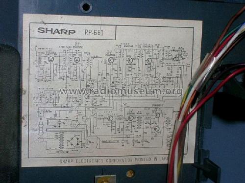 RP-661 A; Sharp; Osaka (ID = 581844) Radio