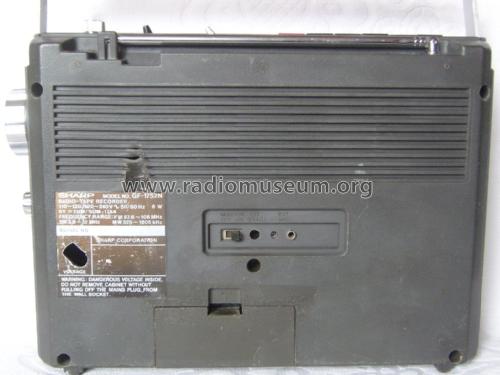 Radio Tape Recorder GF-1752; Sharp; Osaka (ID = 2244875) Radio