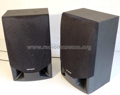 Speaker System CP-C402; Sharp; Osaka (ID = 1705165) Altavoz-Au
