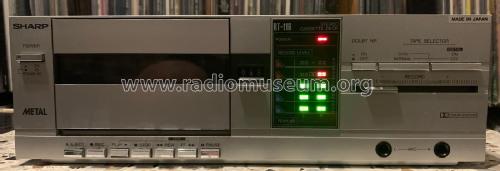 Stereo Cassette Deck RT-116E ; Sharp; Osaka (ID = 2487537) R-Player