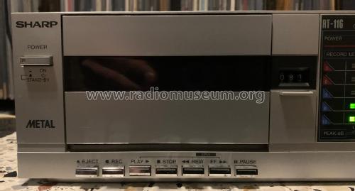 Stereo Cassette Deck RT-116E ; Sharp; Osaka (ID = 2487539) R-Player