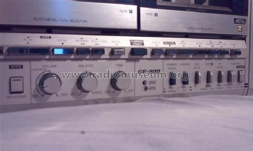 Stereo Radio Cassette GF-500Z; Sharp; Osaka (ID = 1126854) Radio
