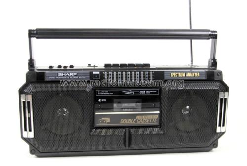 Stereo Radio Cassette Recorder WQ-T252H ; Sharp; Osaka (ID = 1791749) Radio