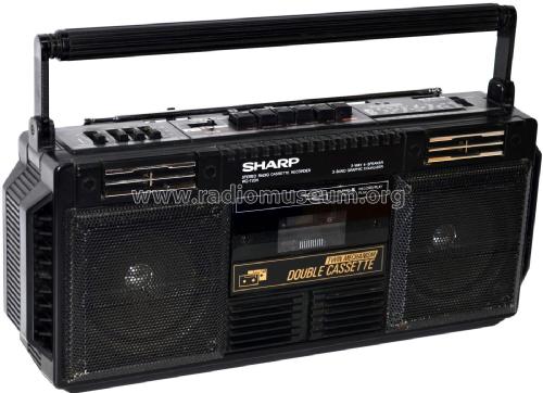 Stereo Radio Cassette Recorder WQ-T234H; Sharp; Osaka (ID = 2052187) Radio