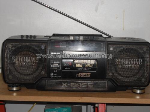 Stereo Radio Cassette Recorder WQ-T352H; Sharp; Osaka (ID = 2662344) Radio