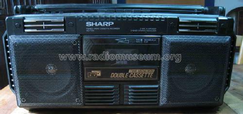 Stereo Radio Cassette Recorder WQ-T234H; Sharp; Osaka (ID = 986142) Radio