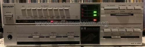 Stereo Receiver SA-116H; Sharp; Osaka (ID = 2487553) Radio