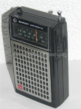 Super Sensitive FM/AM Portable Radio FX-213X; Sharp; Osaka (ID = 1072270) Radio