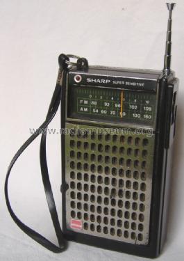 Super Sensitive FM/AM Portable Radio FX-213X; Sharp; Osaka (ID = 1477013) Radio