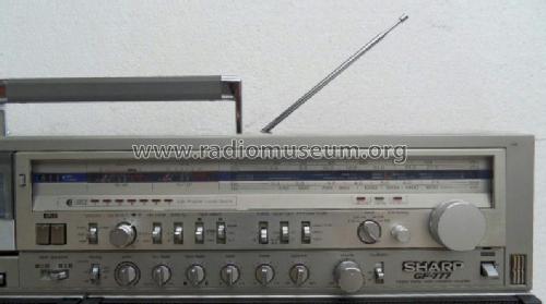 The Searcher 4 Band Stereo Radio Cassette Recorder GF-777Z; Sharp; Osaka (ID = 1016674) Radio