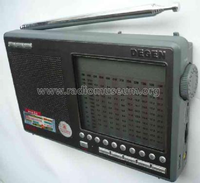 PLL FM Stereo/SW MW LW Dual Conversion Synthesized World Receiver DE-1103; Shenzhen Degen 深圳... (ID = 781945) Radio