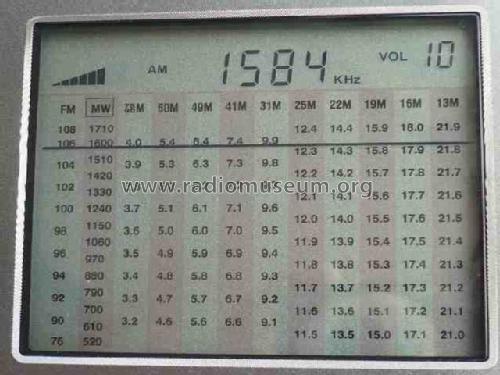 PLL FM Stereo/SW MW LW Dual Conversion Synthesized World Receiver DE-1103; Degen 深圳市德劲电子有限公司 (ID = 781950) Radio