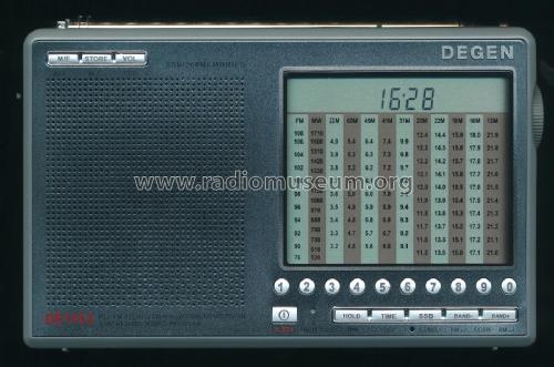 PLL FM Stereo/SW MW LW Dual Conversion Synthesized World Receiver DE-1103; Degen 深圳市德劲电子有限公司 (ID = 1904293) Radio
