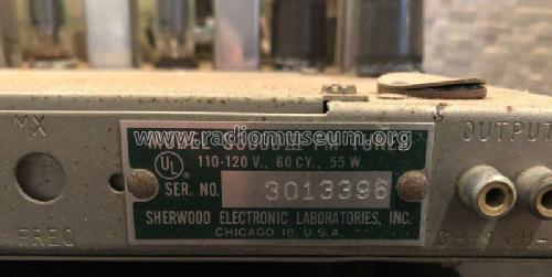 FM/MX Stereo Tuner S-3000 III ; Sherwood, Chicago (ID = 2845597) Radio