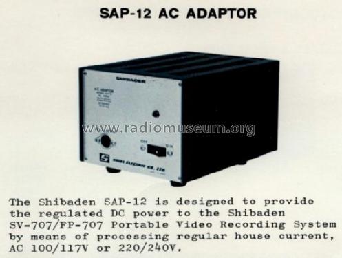 AC Adaptor SAP-12; Shibaden, Shiba (ID = 1202931) Strom-V