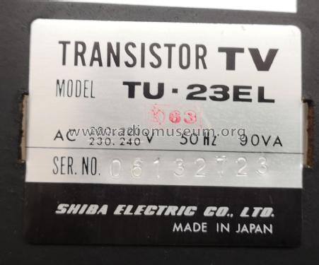 Transistor-TV TU-23 EL; Shibaden, Shiba (ID = 2718880) Televisore