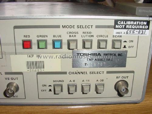 Color Bar Signal Generator CB11A1; ShibaSoku Co. Ltd.; (ID = 1212017) Equipment