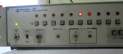 TV Channel Signal Generator 363 G; ShibaSoku Co. Ltd.; (ID = 1205826) Equipment