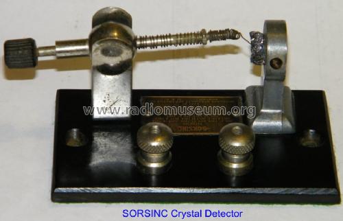 Sorsinc Stand Alone Crystal Detector; Ship Owners Radio (ID = 887371) Radio part