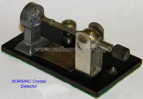 Sorsinc Stand Alone Crystal Detector; Ship Owners Radio (ID = 887372) Radio part
