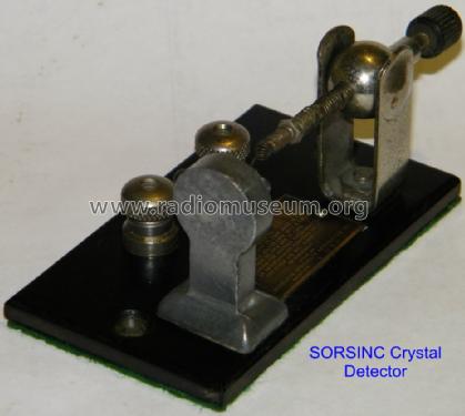 Sorsinc Stand Alone Crystal Detector; Ship Owners Radio (ID = 887373) Radio part