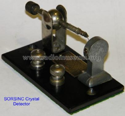 Sorsinc Stand Alone Crystal Detector; Ship Owners Radio (ID = 887374) Radio part