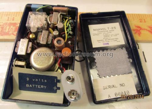 Marvel - Transistor Radio - 2 Transistor Boy's Radio T-25; Shriro Trading Co., (ID = 1750879) Radio