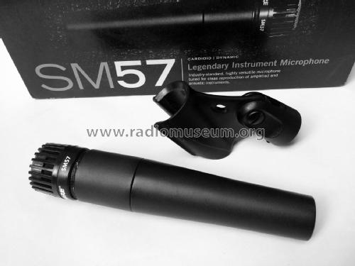 Cardioid Dynamic Microphone SM57; Shure; Chicago, (ID = 2668720) Microphone/PU