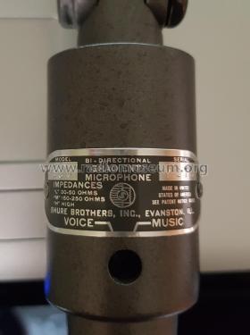 Microphone 300; Shure; Chicago, (ID = 2628743) Micrófono/PU