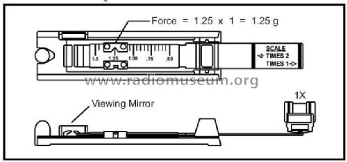 Precision Stylus Force Gauge SFG-2; Shure; Chicago, (ID = 1977558) Equipment