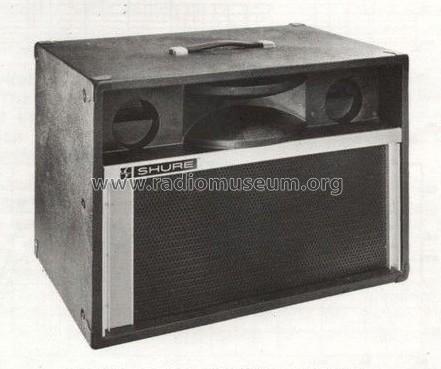 Speaker System SR116; Shure; Chicago, (ID = 1738200) Speaker-P