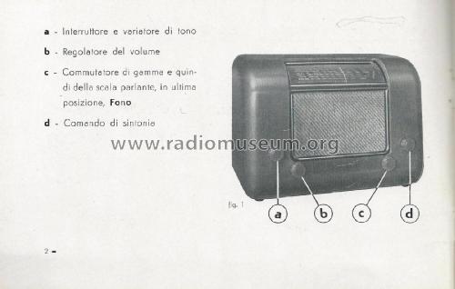 443A; SIARE -Crosley; (ID = 2073714) Radio